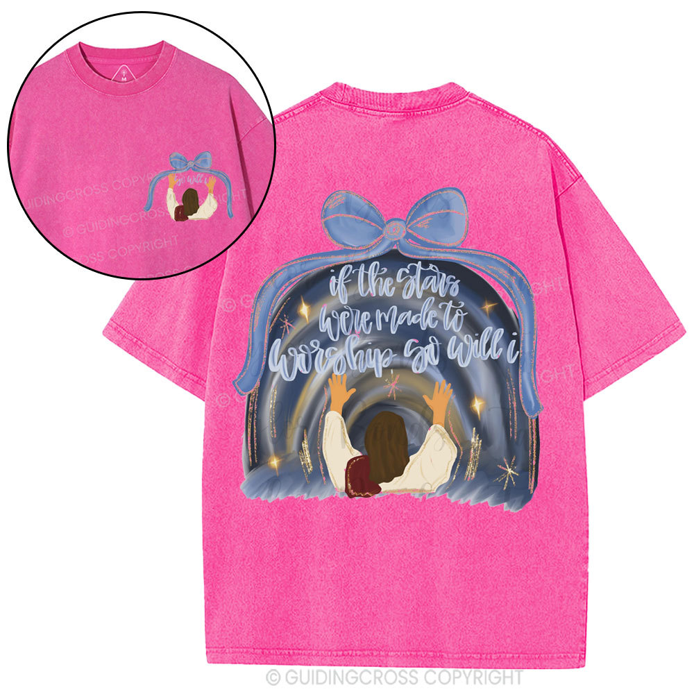 So Will I Christian Washed T-Shirt