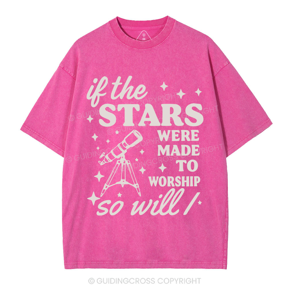 So Will I Christian Washed T-Shirt