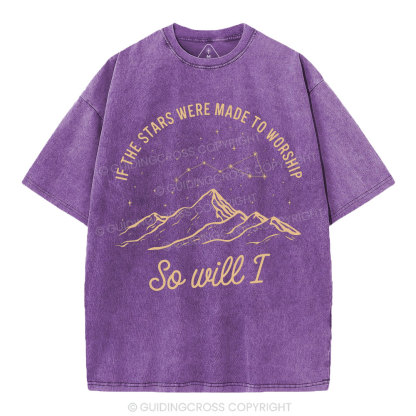 So Will I Christian Washed T-Shirt