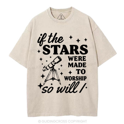 So Will I Christian Washed T-Shirt
