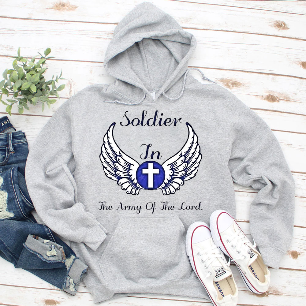 Soldier In The Army Of The Lord Christian Hoodie