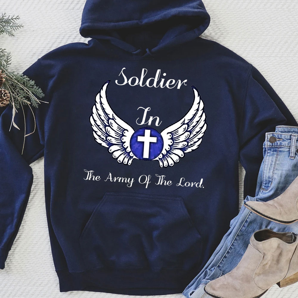Soldier In The Army Of The Lord Christian Hoodie