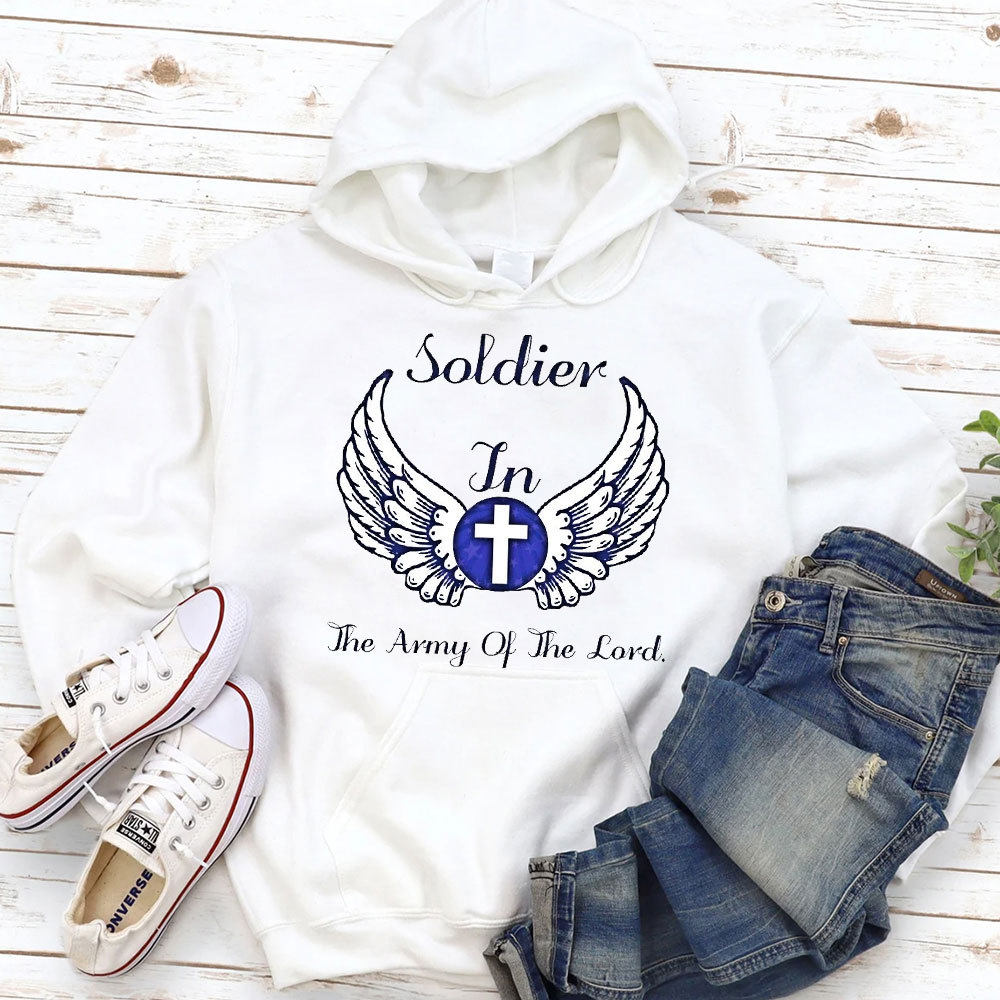 Soldier In The Army Of The Lord Christian Hoodie