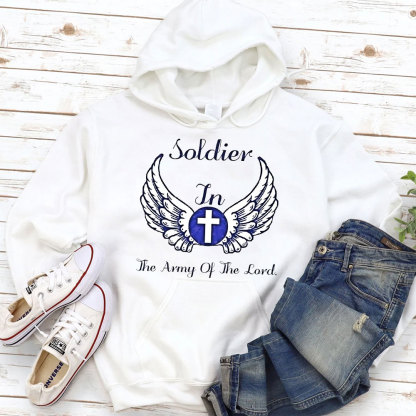 Soldier In The Army Of The Lord Christian Hoodie
