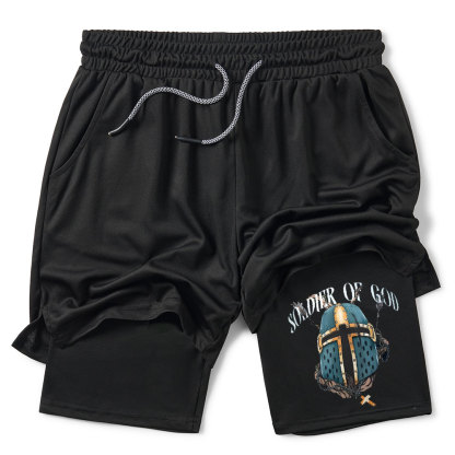 Soldier Of God Christian Performance Short