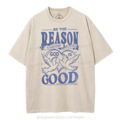 Someone Believes God Is Good Christian Washed T-Shirt