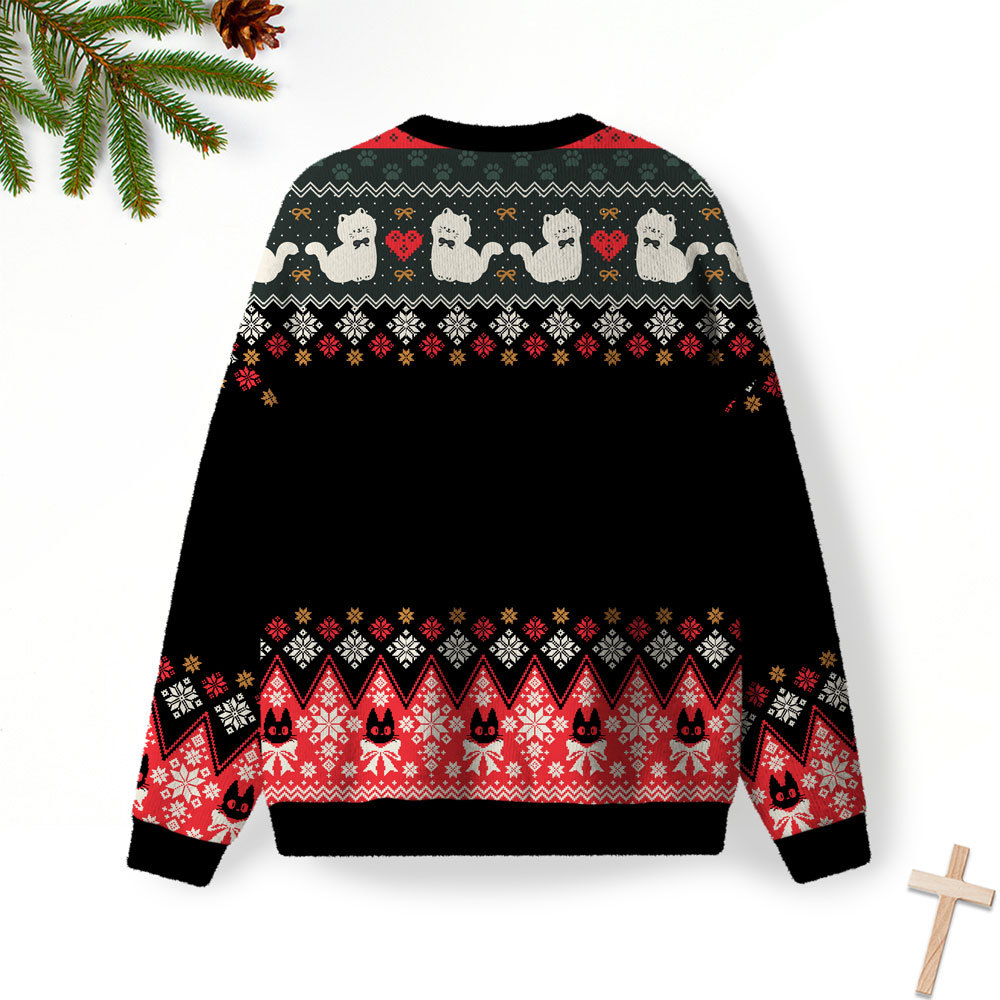 Sometimes I Have To Let God Fix It Christian Lightweight Sweater