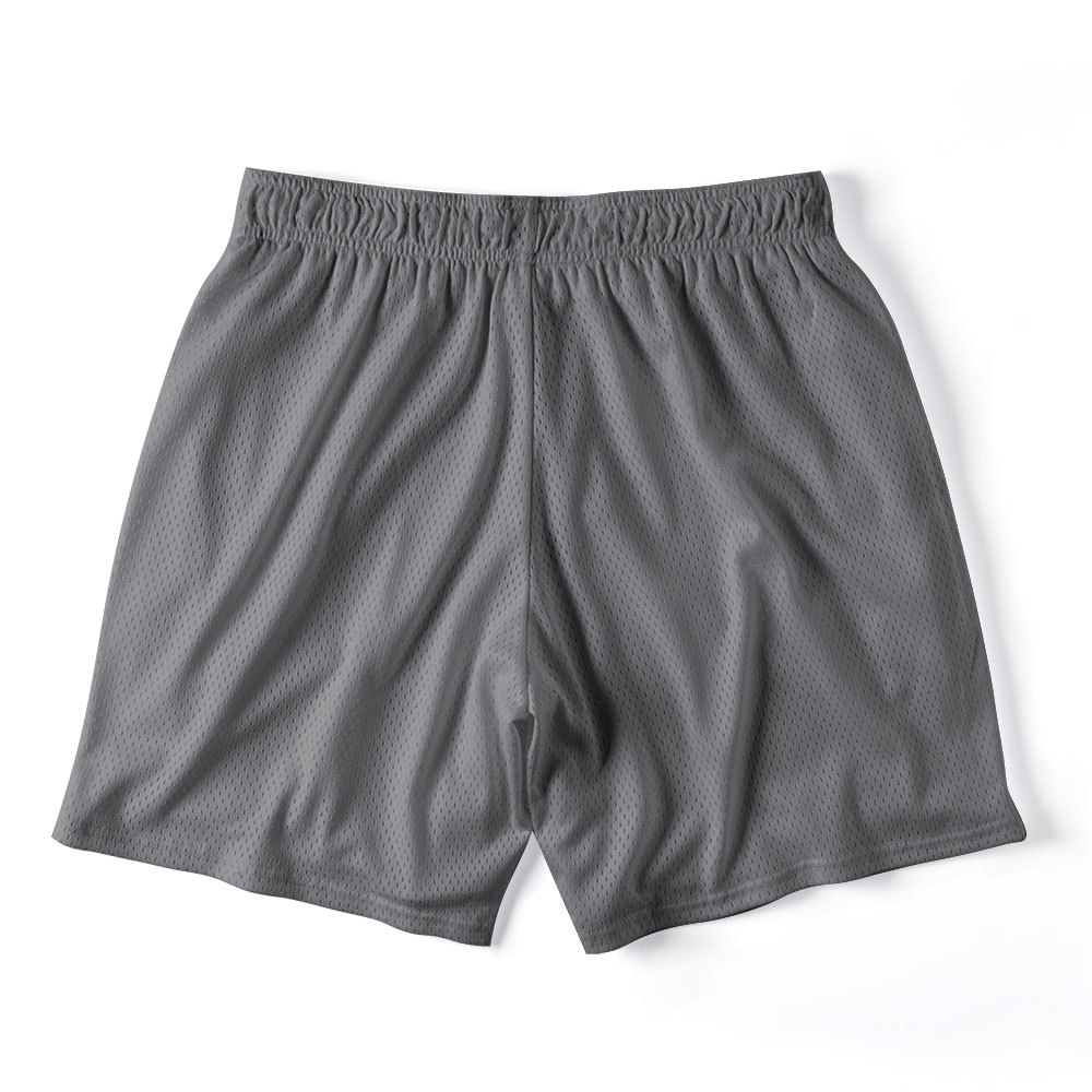 Sometimes I Just Have To Let Grey Christian Mesh Shorts
