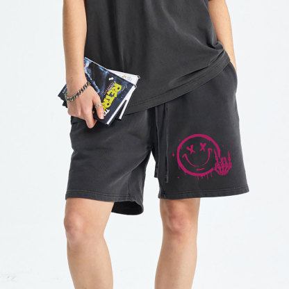 Sometimes I Just Have To Let Christian Washed Shorts