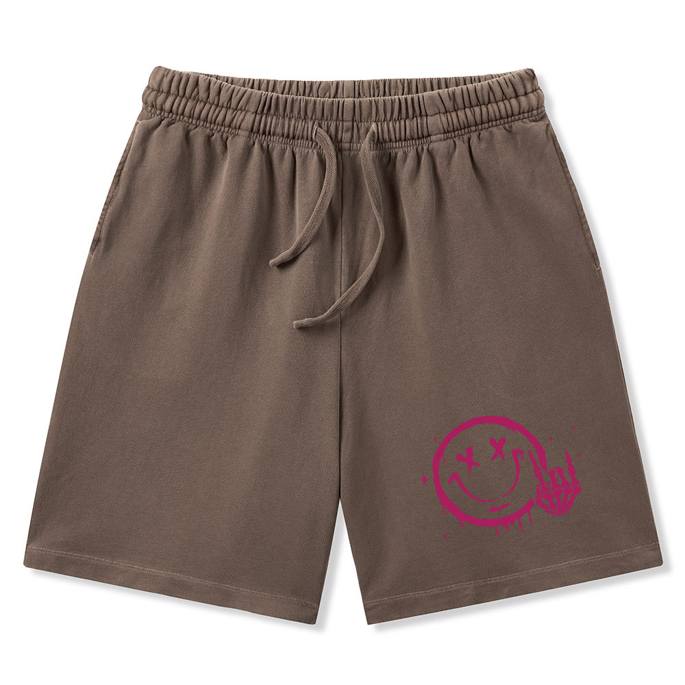 Sometimes I Just Have To Let Christian Washed Shorts