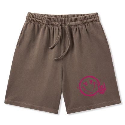 Sometimes I Just Have To Let Christian Washed Shorts