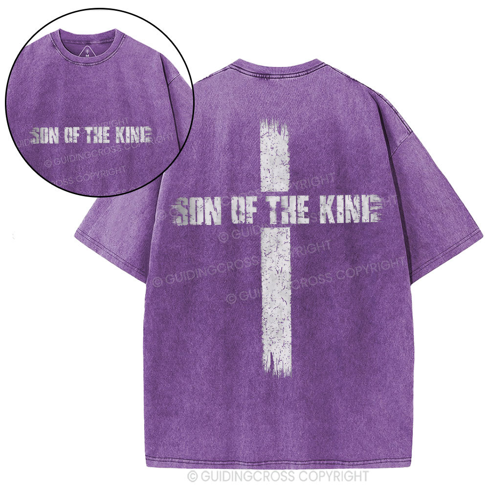 Son Of The King Christian Washed T-Shirt