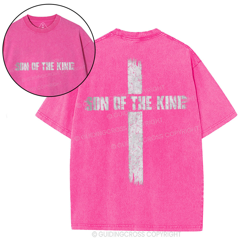 Son Of The King Christian Washed T-Shirt