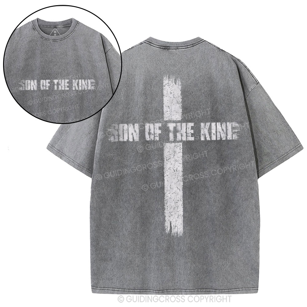 Son Of The King Christian Washed T-Shirt