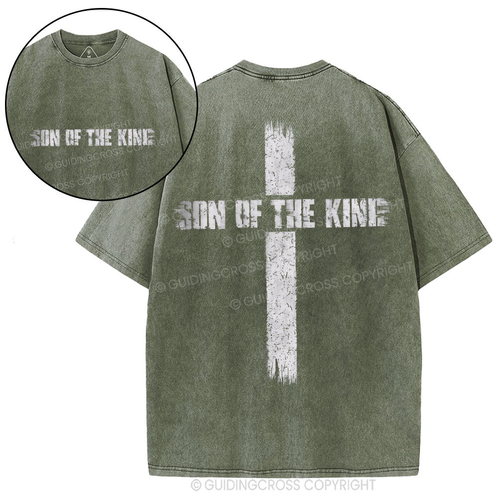 Son Of The King Christian Washed T-Shirt
