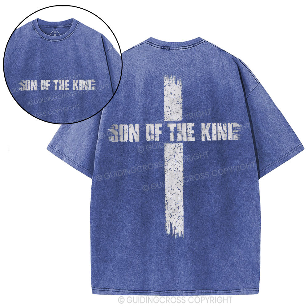 Son Of The King Christian Washed T-Shirt