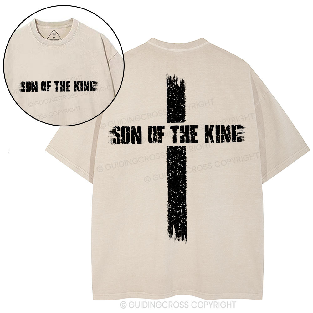 Son Of The King Christian Washed T-Shirt