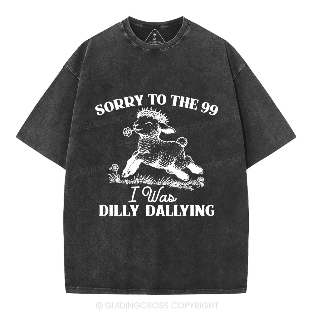 Sorry To The 99 Christian Washed T-Shirt