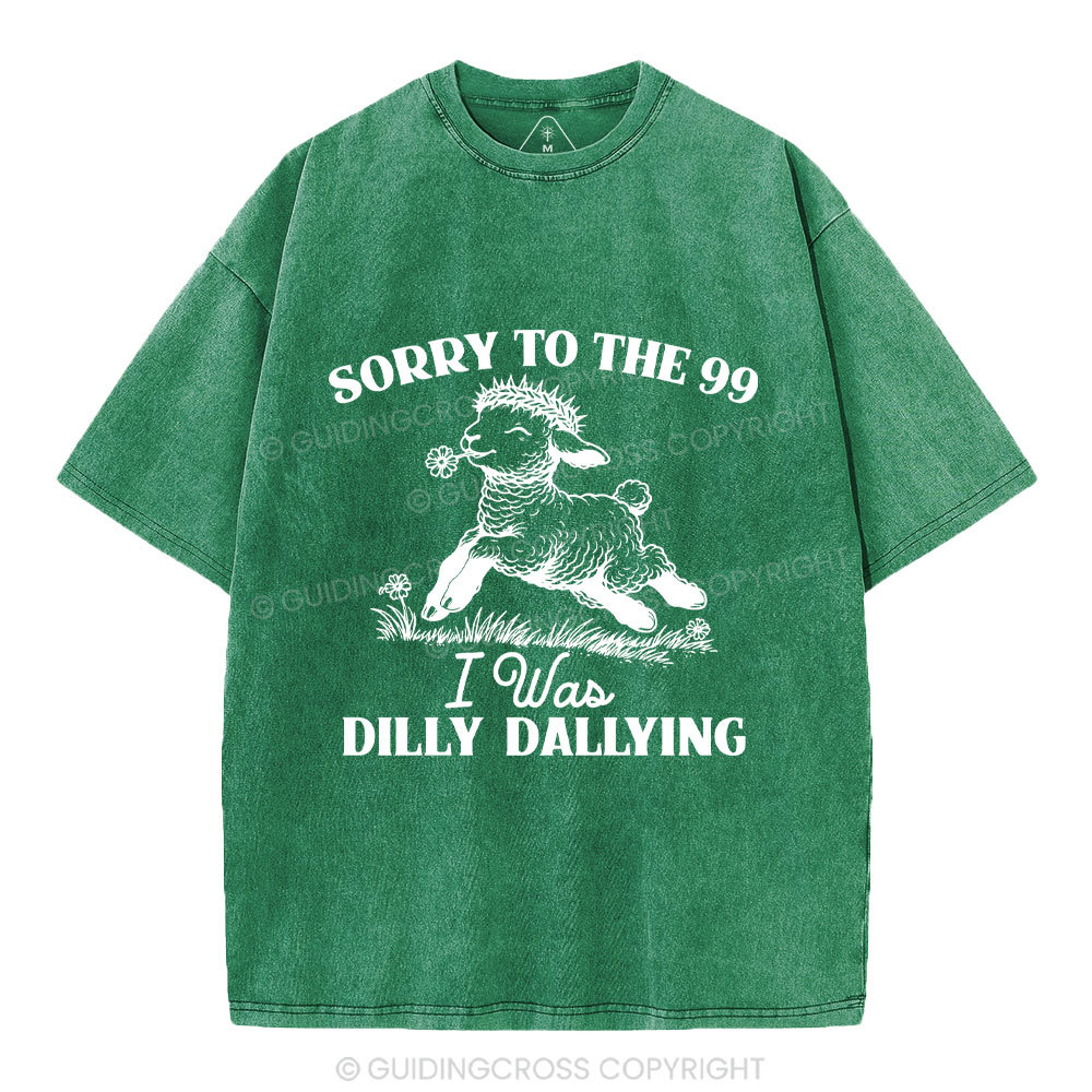 Sorry To The 99 Christian Washed T-Shirt