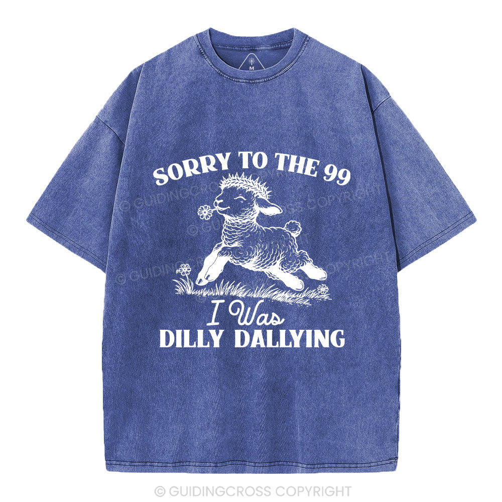 Sorry To The 99 Christian Washed T-Shirt