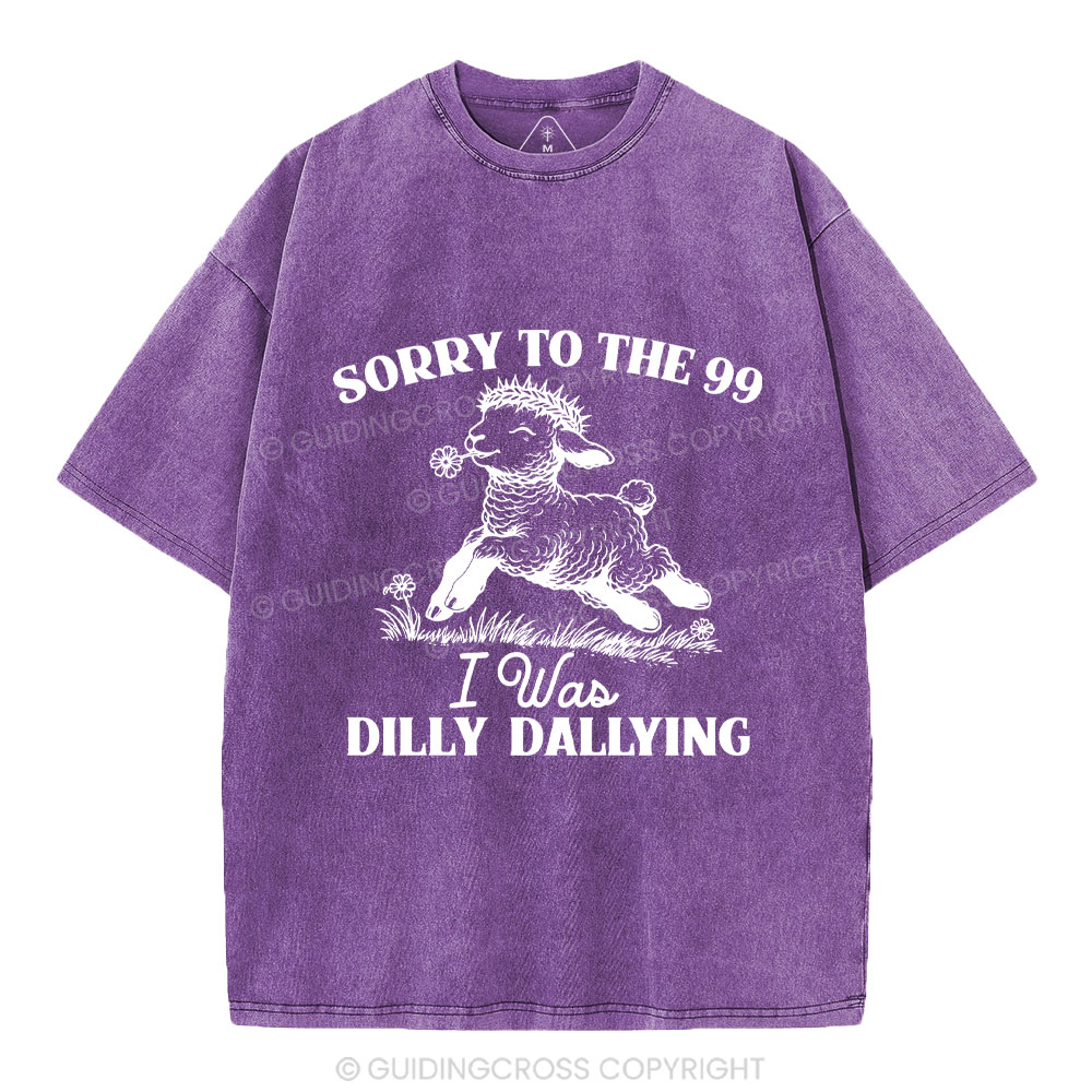 Sorry To The 99 Christian Washed T-Shirt