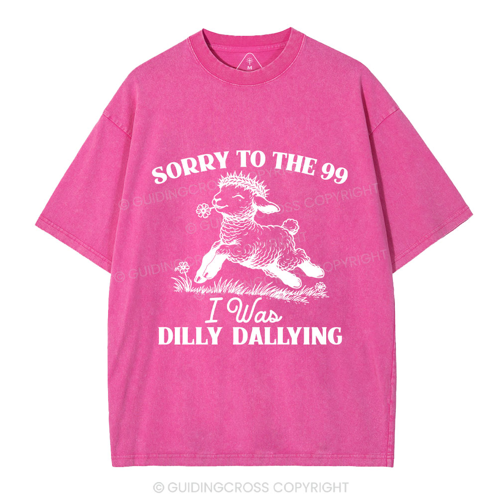 Sorry To The 99 Christian Washed T-Shirt