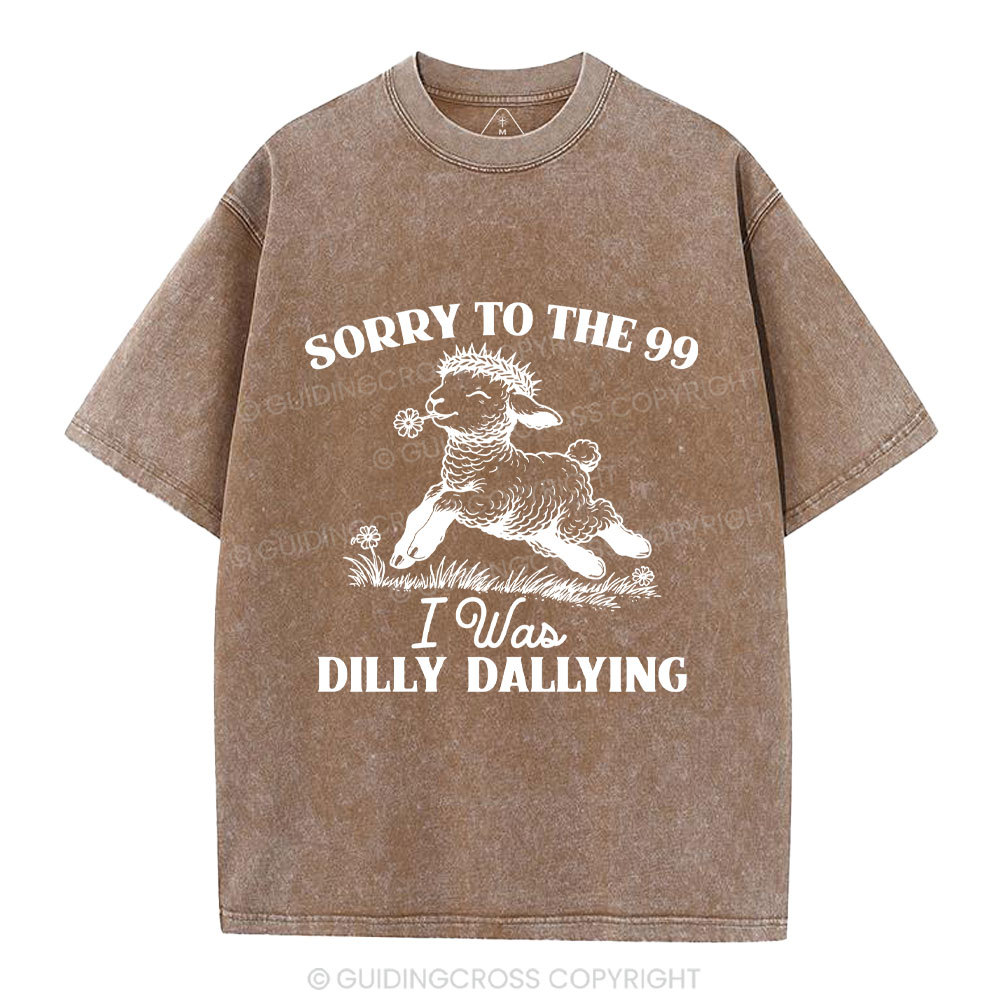Sorry To The 99 Christian Washed T-Shirt