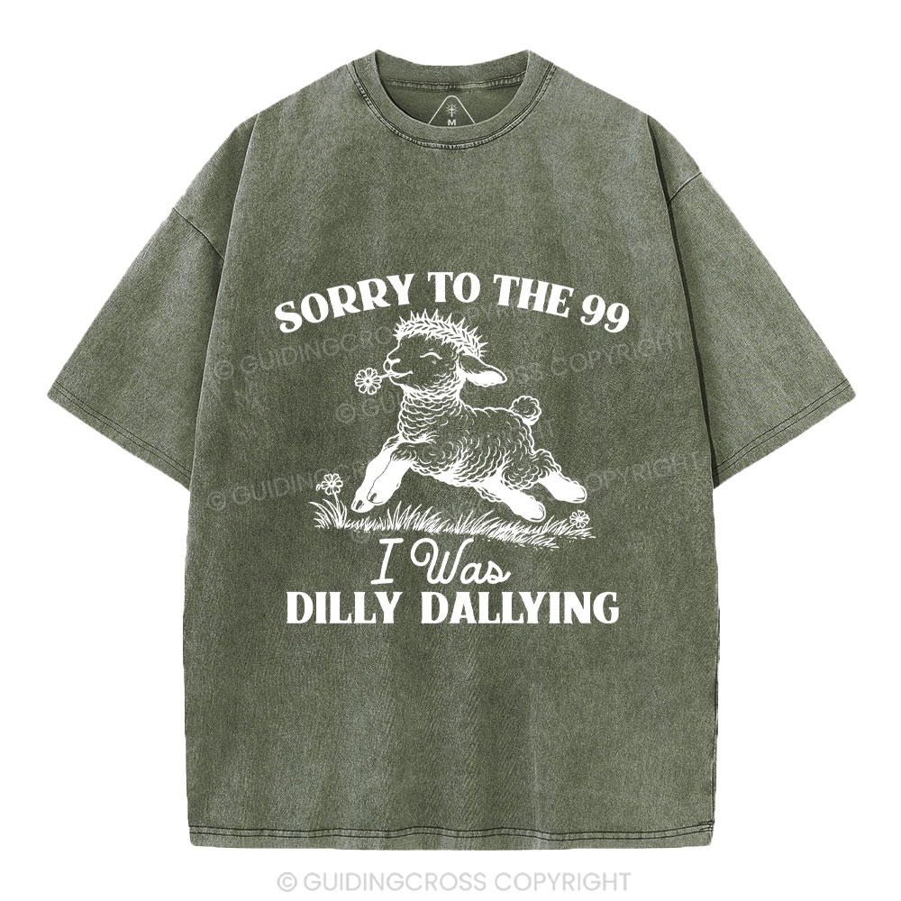 Sorry To The 99 Christian Washed T-Shirt