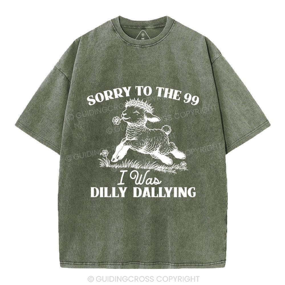 Sorry To The 99 Christian Washed T-Shirt