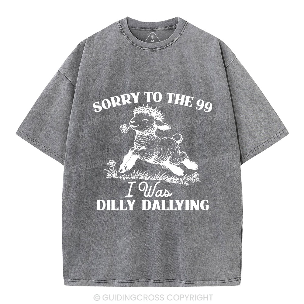 Sorry To The 99 Christian Washed T-Shirt