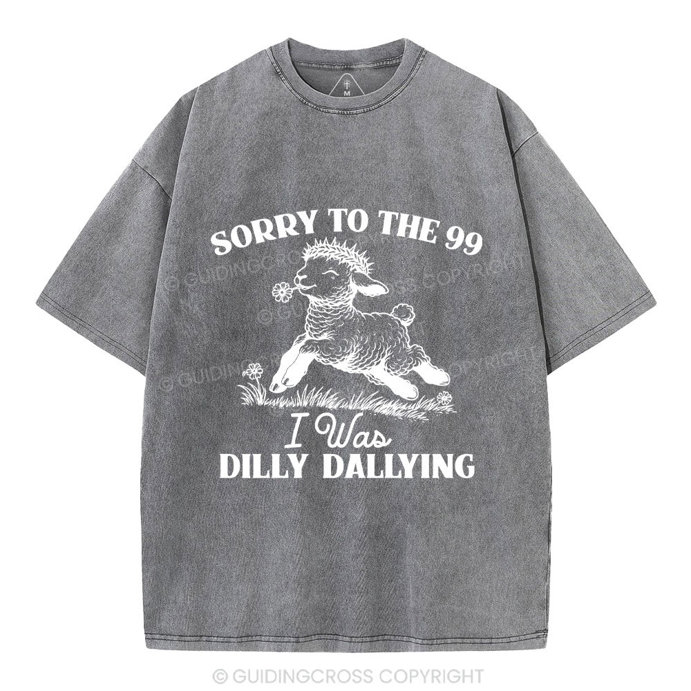 Sorry To The 99 Christian Washed T-Shirt