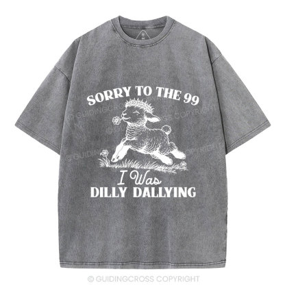 Sorry To The 99 Christian Washed T-Shirt