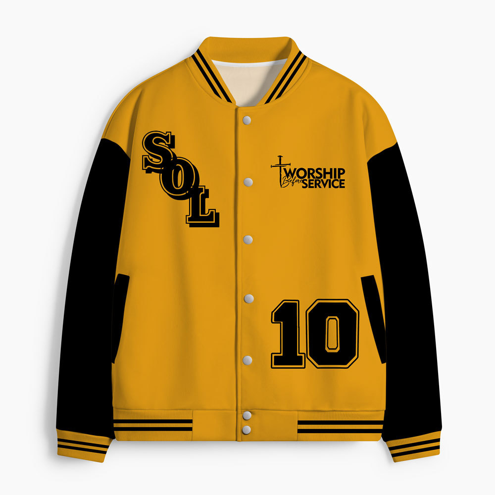 Sounds Liberty Worship Christian Baseball Jacket