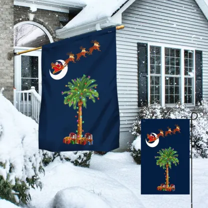 South Carolina Christmas Christian Flag