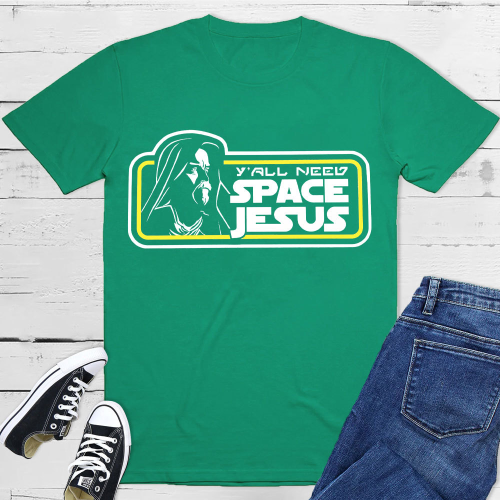 Space Jesus Christian T-Shirt