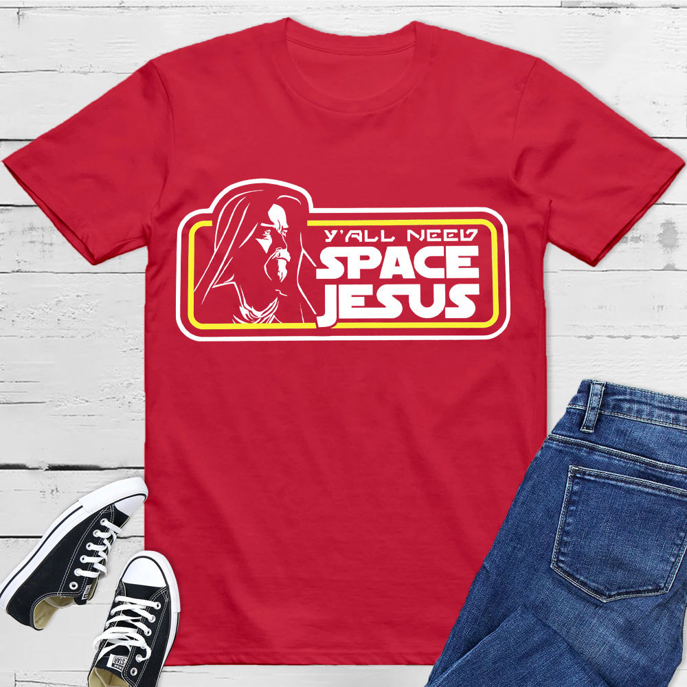 Space Jesus Christian T-Shirt