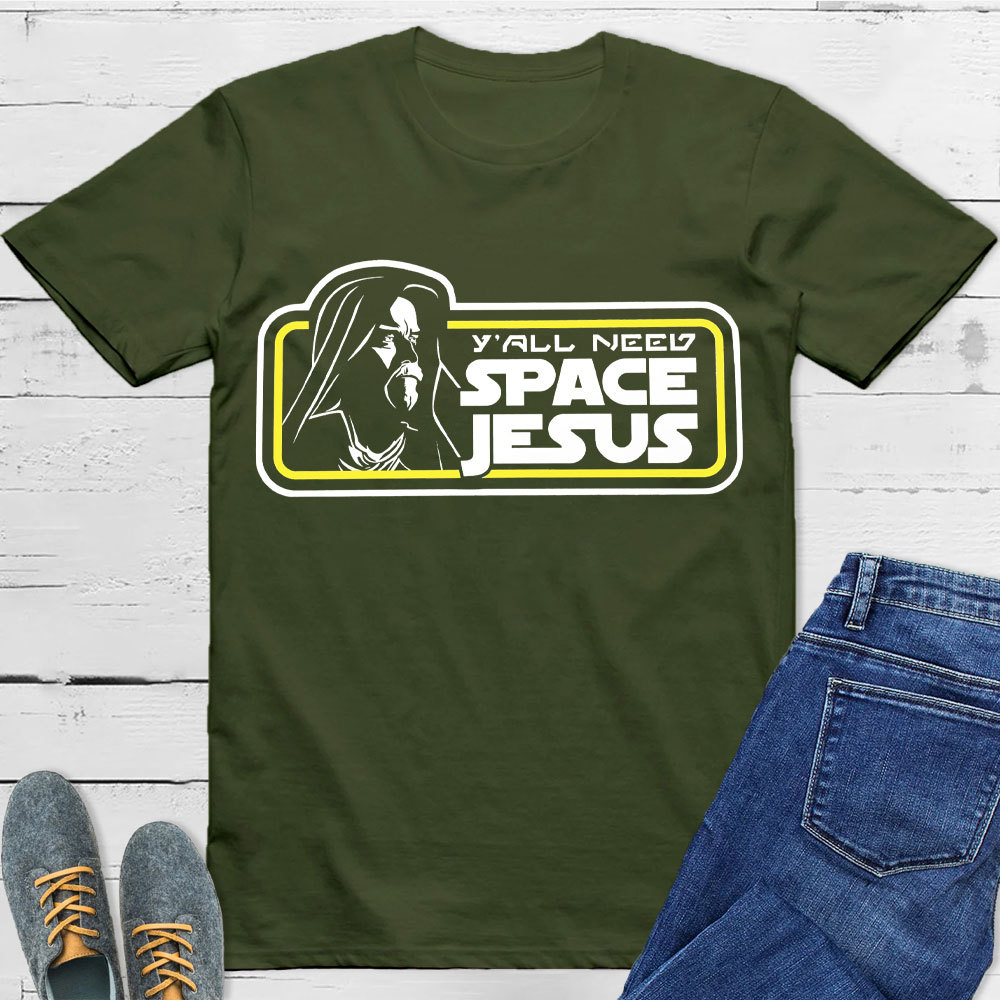 Space Jesus Christian T-Shirt