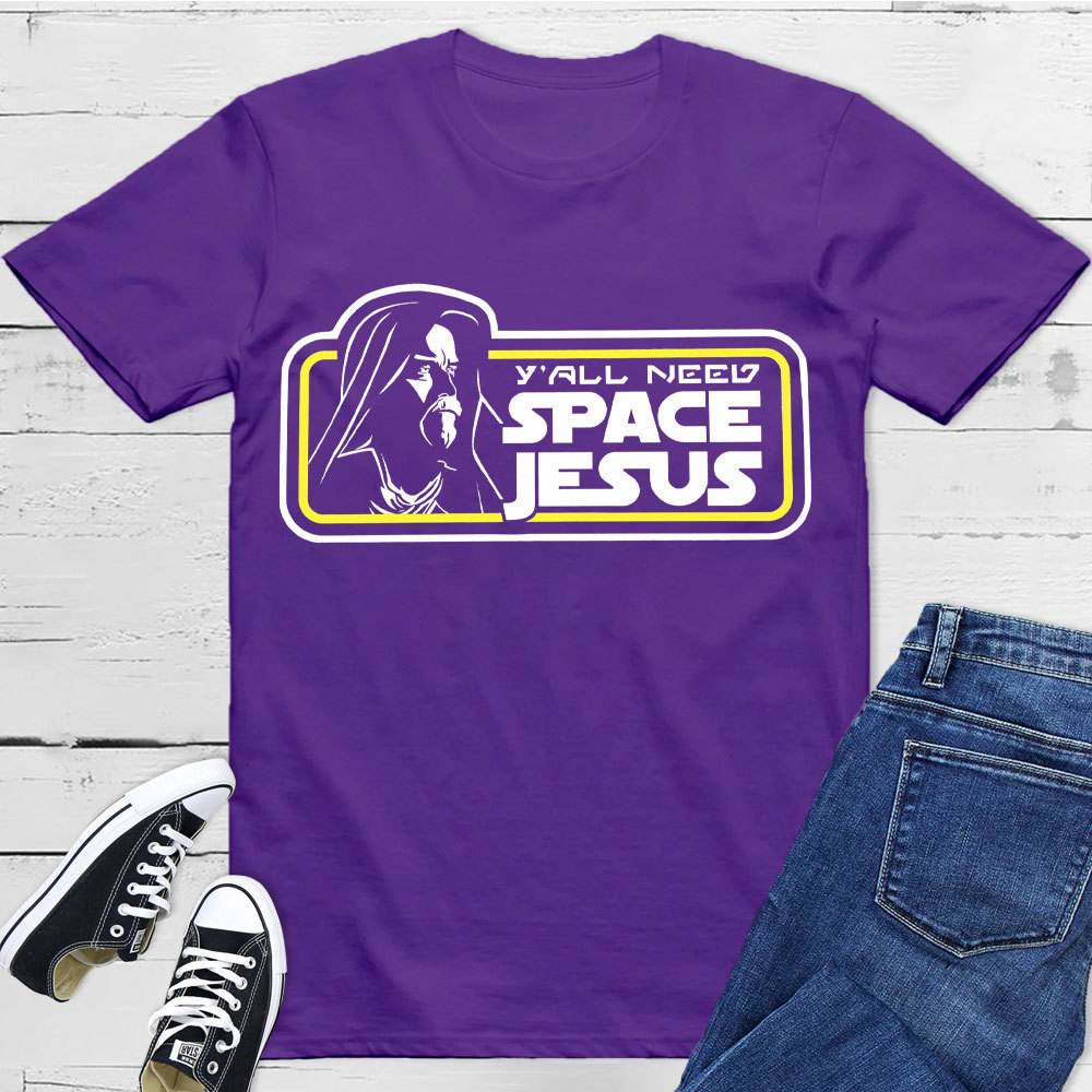 Space Jesus Christian T-Shirt
