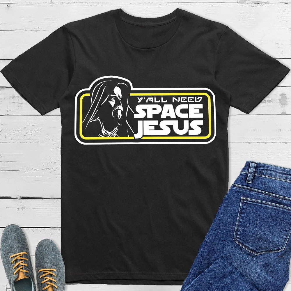 Space Jesus Christian T-Shirt