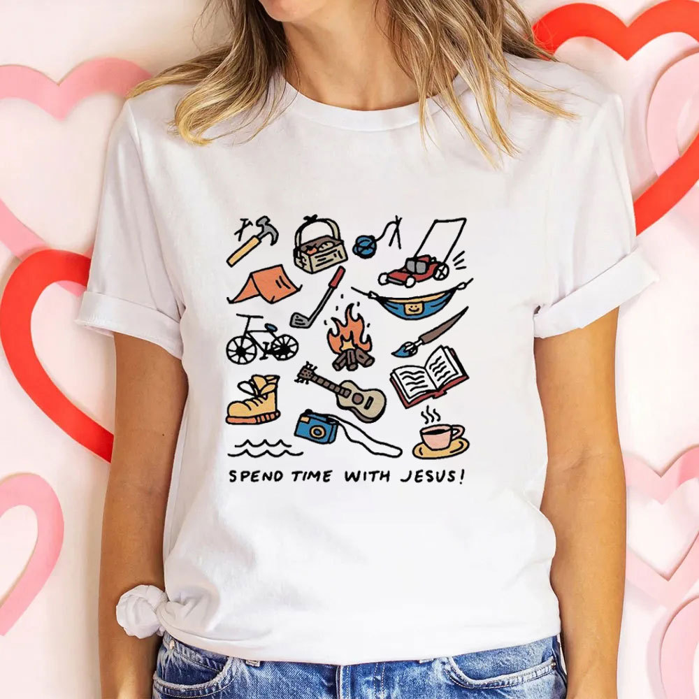 Spend Time With Jesus Christian T-Shirt