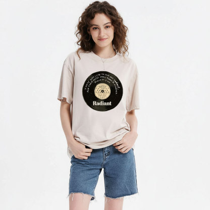 Spin The Truth Of Radiant Joy In Eevry Season Christian Washed T-Shirt