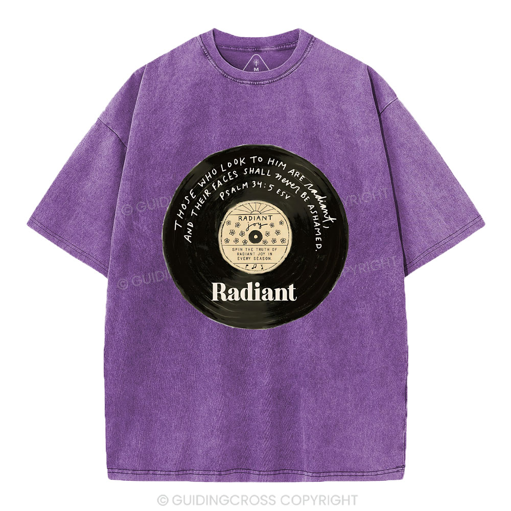 Spin The Truth Of Radiant Joy In Eevry Season Christian Washed T-Shirt