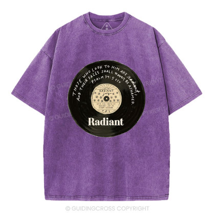 Spin The Truth Of Radiant Joy In Eevry Season Christian Washed T-Shirt