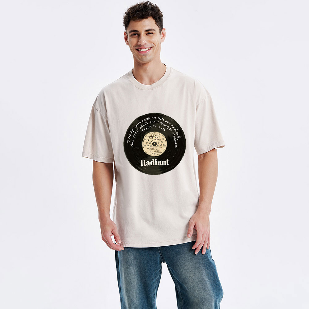 Spin The Truth Of Radiant Joy In Eevry Season Christian Washed T-Shirt
