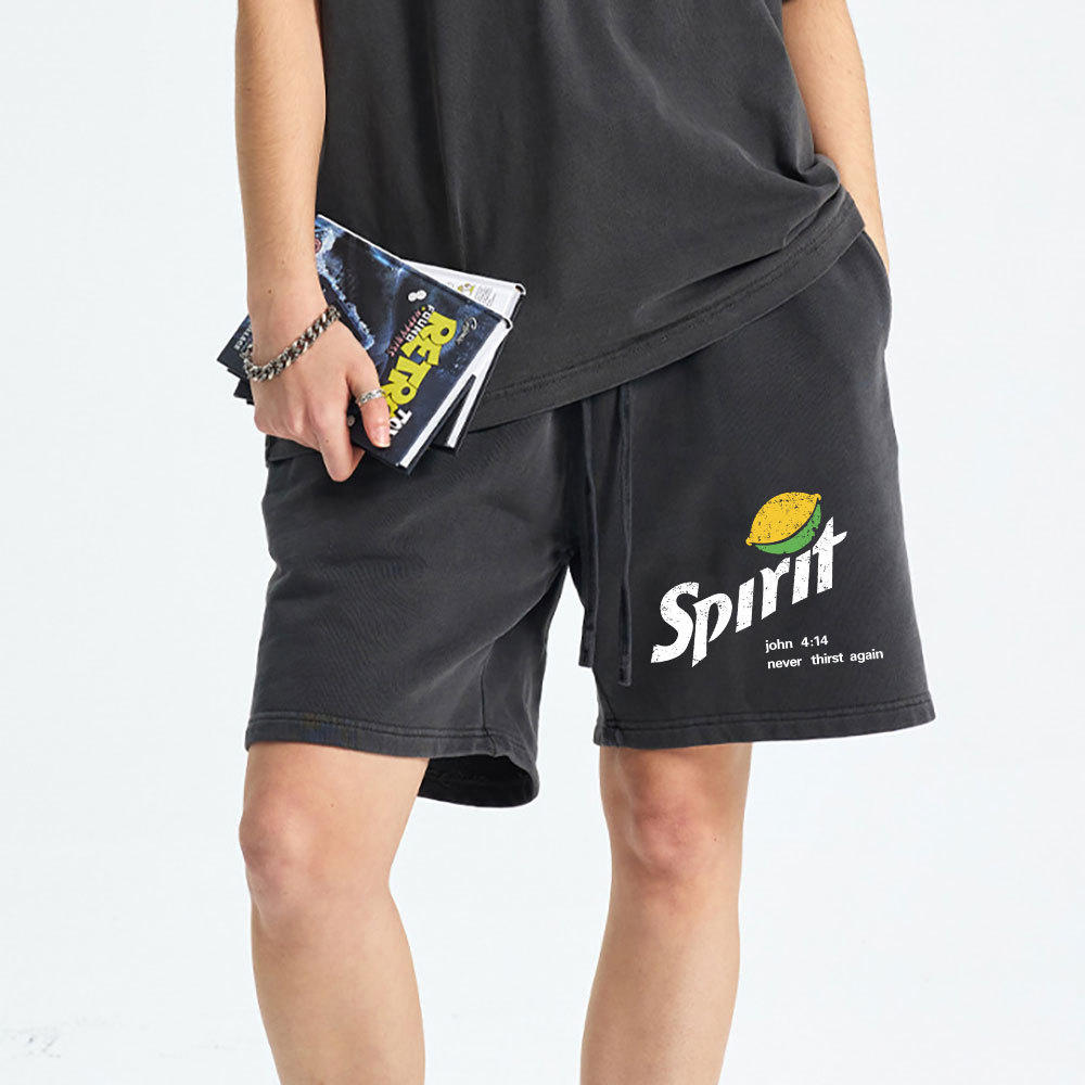 Spirit Christian Washed Shorts