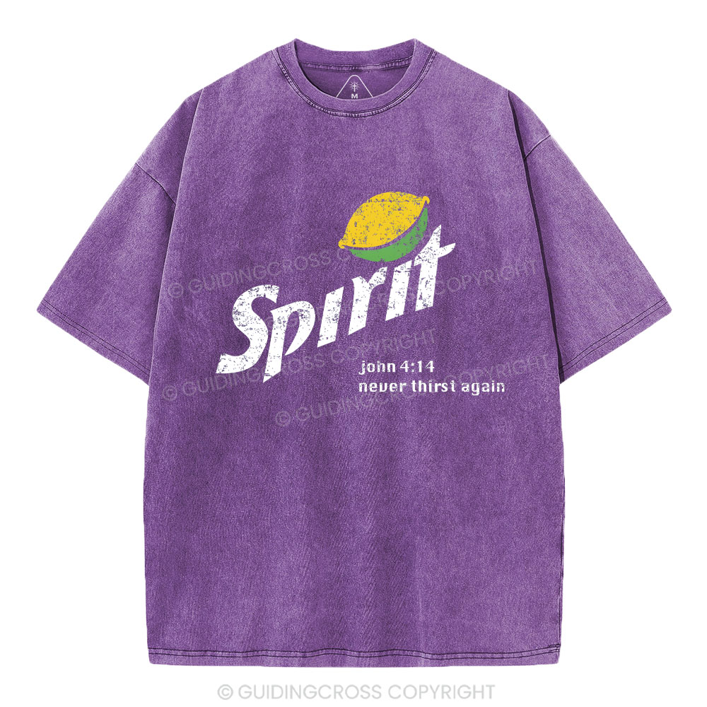 Spirit Christian Washed T-Shrit Sale - GuidingCross