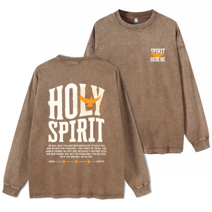 Spirit Guide Me Washed Long Sleeve T-Shirt