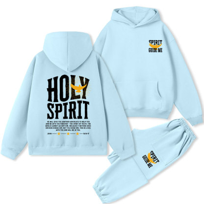 Spirit Guide Me Christian Premium Fleece Hoodie Set