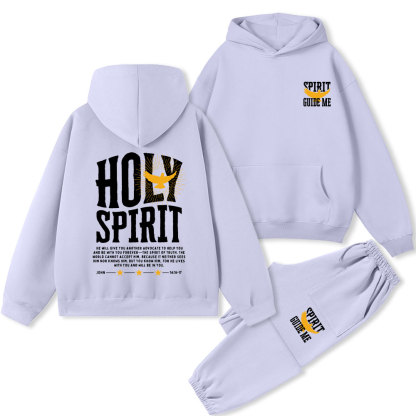 Spirit Guide Me Christian Premium Fleece Hoodie Set