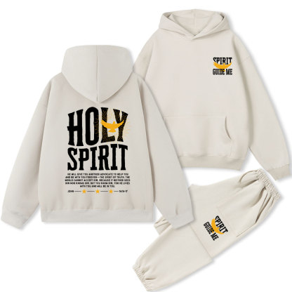 Spirit Guide Me Christian Premium Fleece Hoodie Set